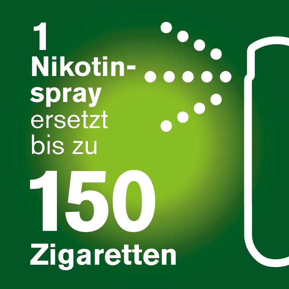 3mal2 NICORETTE Mint Spray 1 mg/Sprühstoß